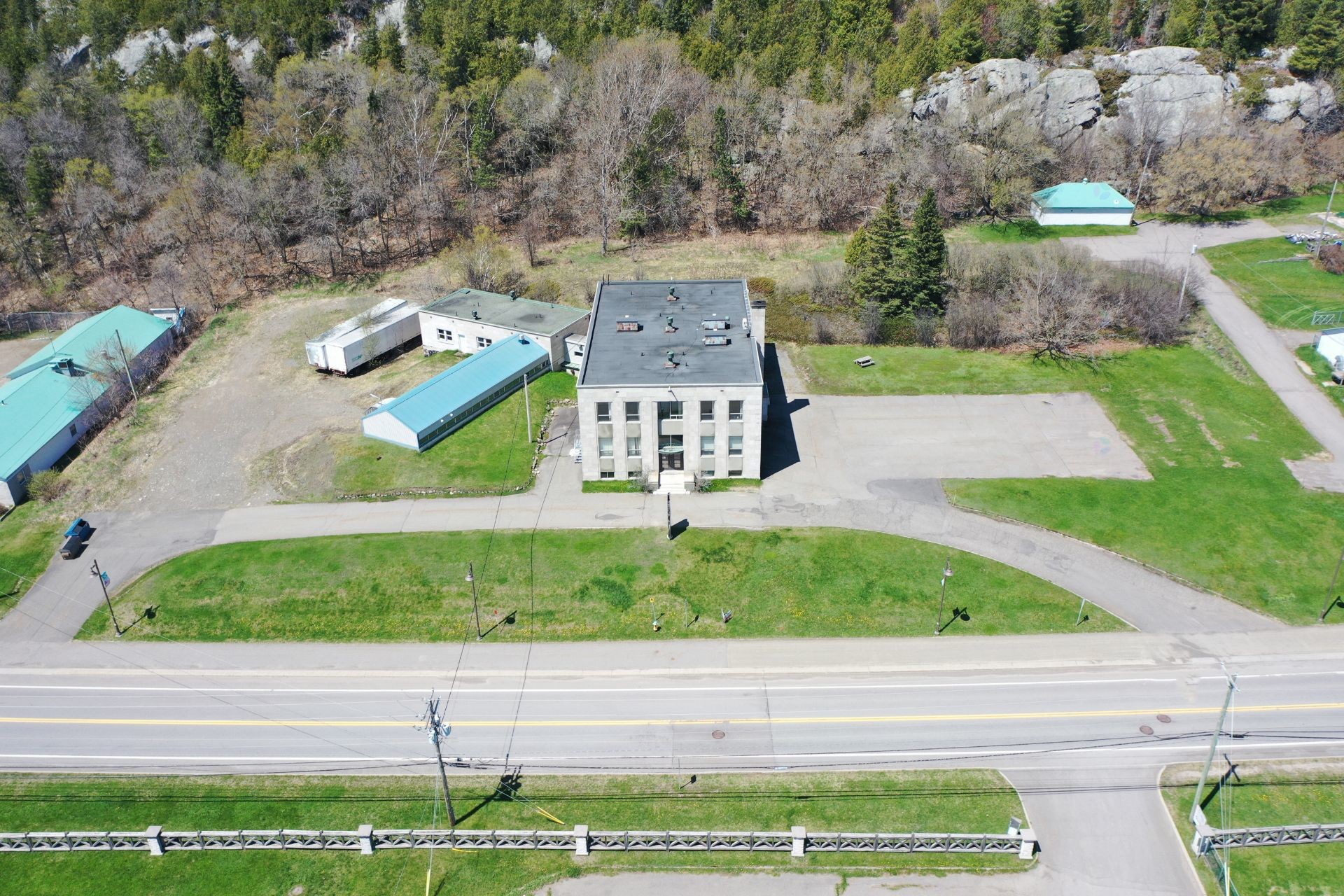 Aerial View - 222Z Route 230, La Pocatière, QC -