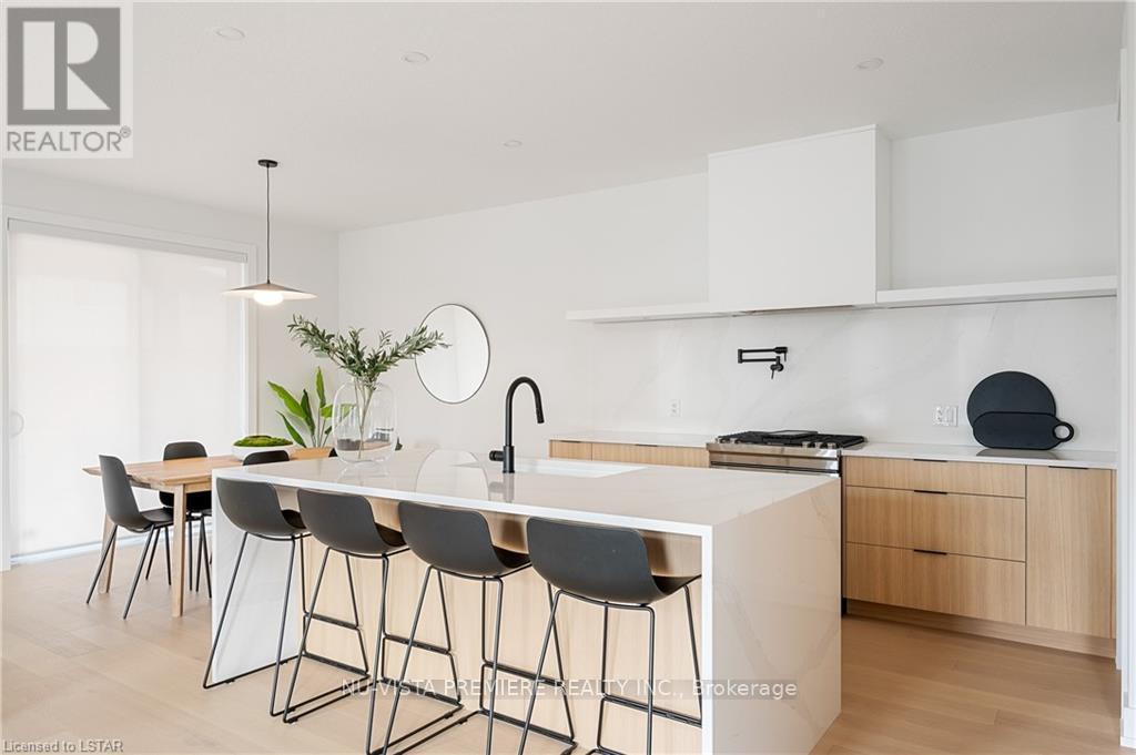 photos of another home to show LUX craftsmanship - 4383 Green Bend, London South (South V), ON - Indoor Photo Showing Kitchen With Upgraded Kitchen