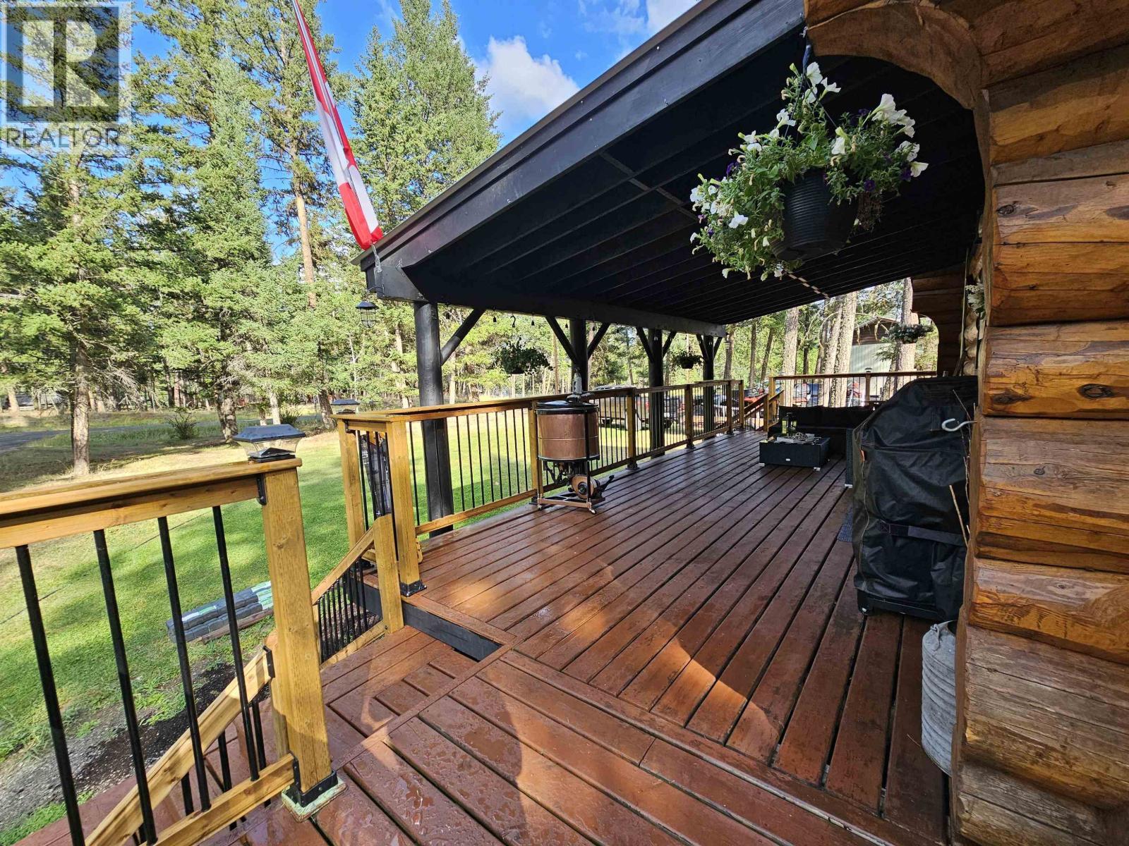 4884 Kitwanga Drive, 108 Mile Ranch, BC - Outdoor With Deck Patio Veranda With Exterior