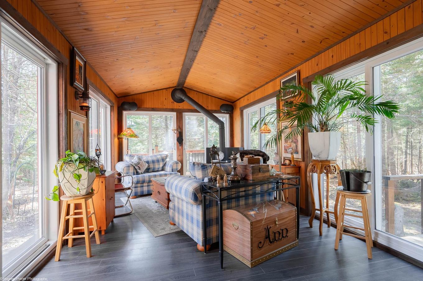 Veranda - 6365 Ch. Des Hauteurs, Sainte-Adèle, QC - Indoor