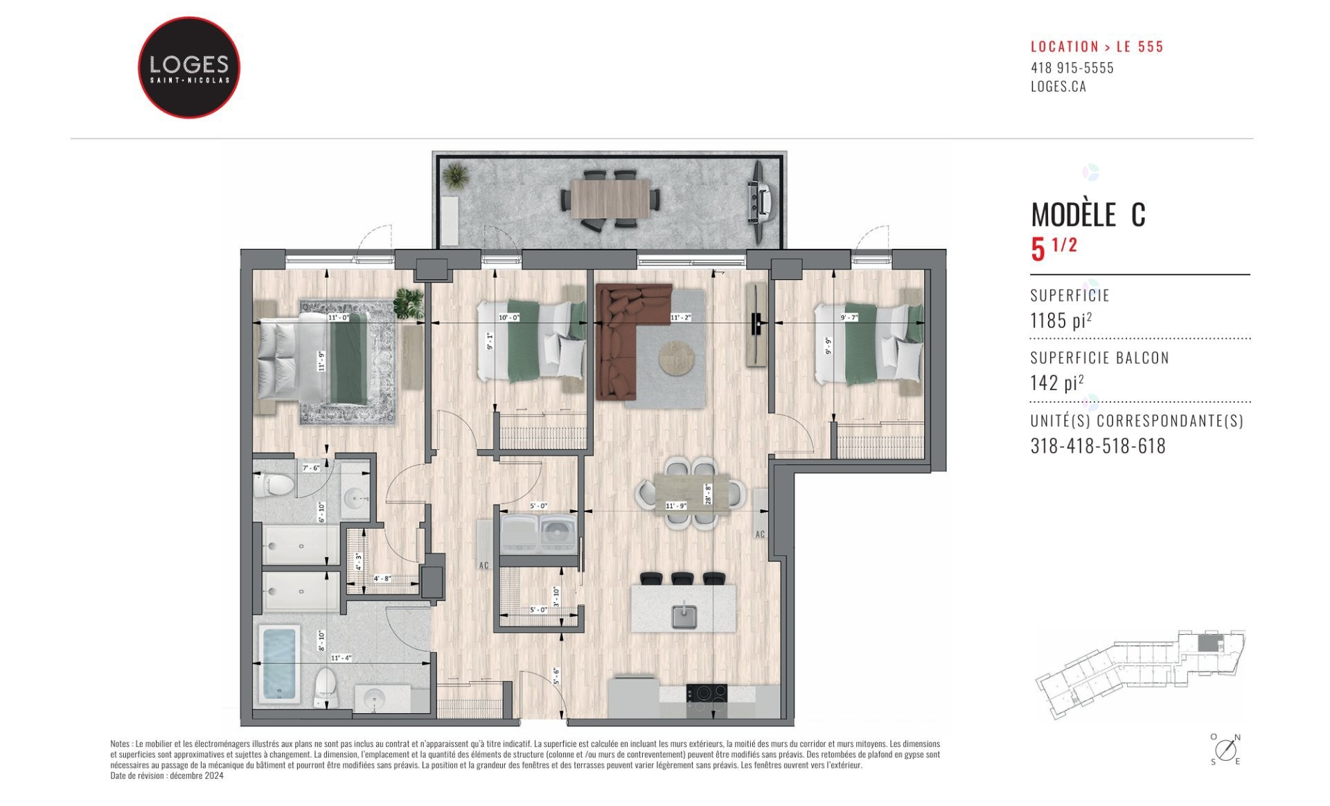 Plan (croquis) - 518-555 Rue Frédéric-Back, Lévis (Les Chutes-De-La-Chaudière-Ouest), QC - Other