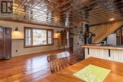 open concept - dining area into living room -