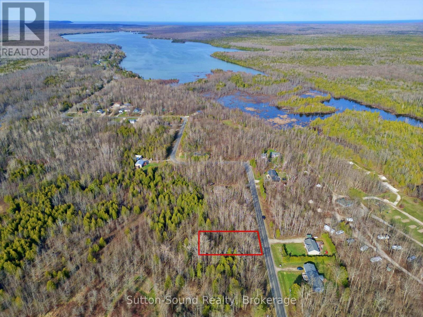 Outline is for illustration purposes only - Con 2 Wbr Pt Lot 23 Maple Drive, Northern Bruce Peninsula, ON