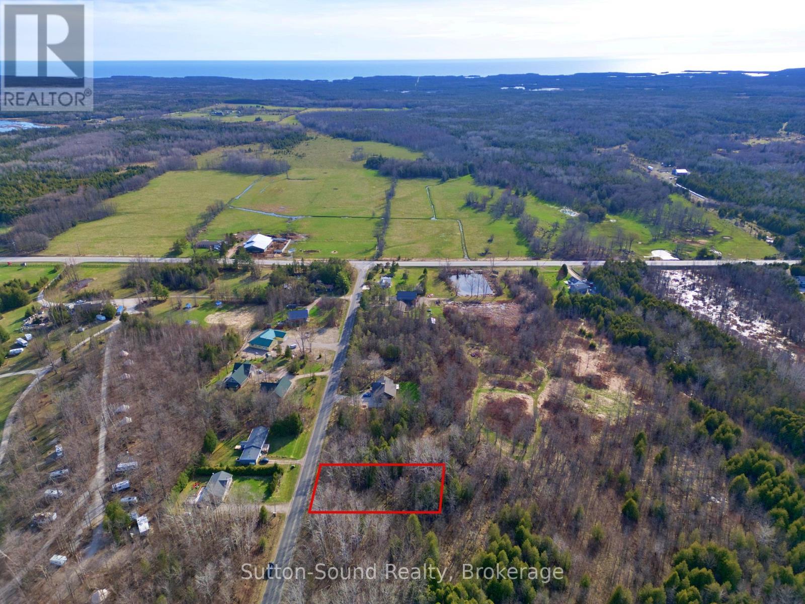 Outline is for illustration purposes only - Con 2 Wbr Pt Lot 23 Maple Drive, Northern Bruce Peninsula, ON