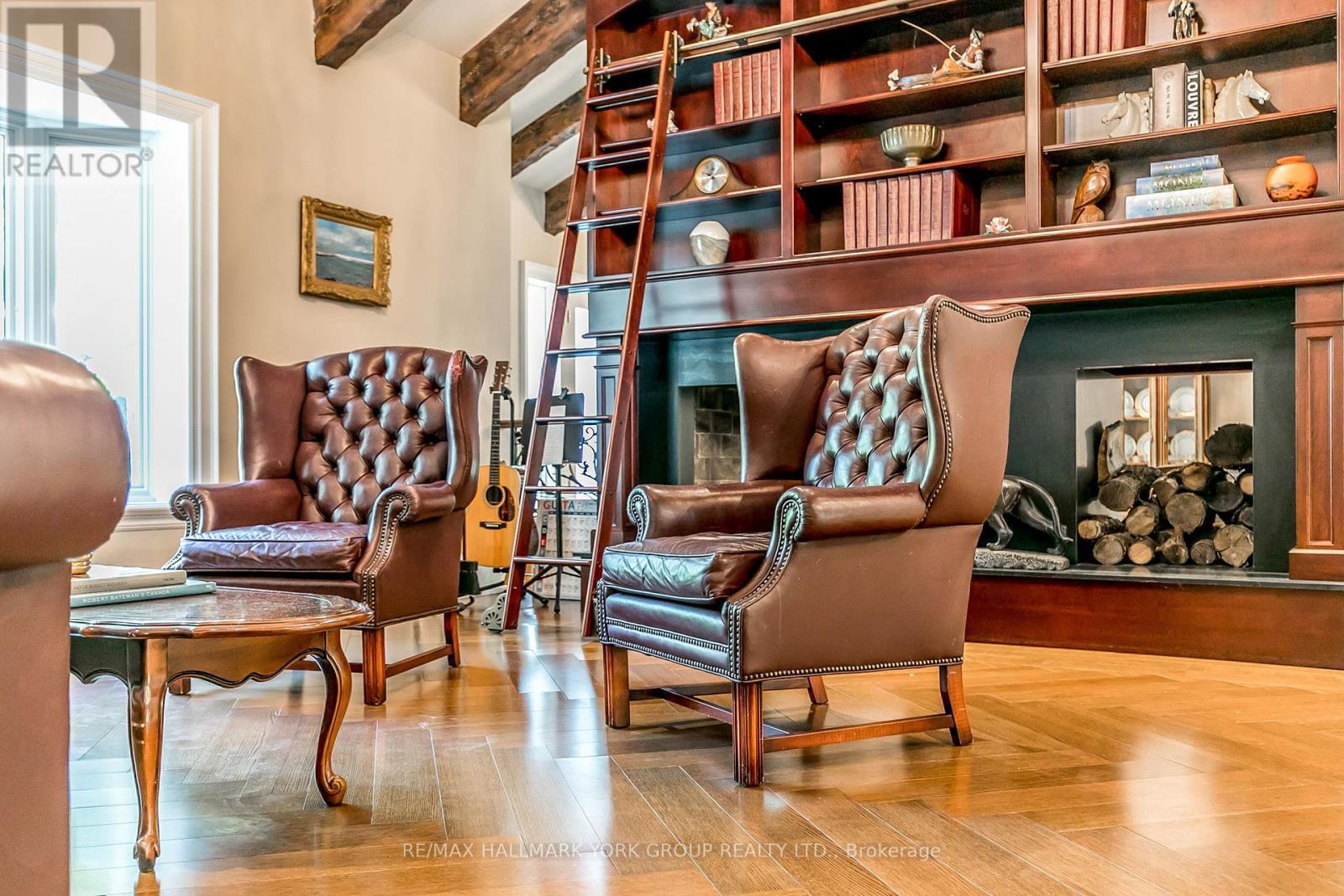 1865 Davis Drive W, King, ON - Indoor Photo Showing Other Room With Fireplace