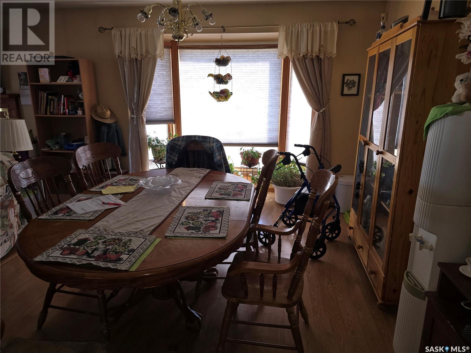 Aveyard Acreage, Abernethy Rm No. 186, SK - Indoor Photo Showing Dining Room