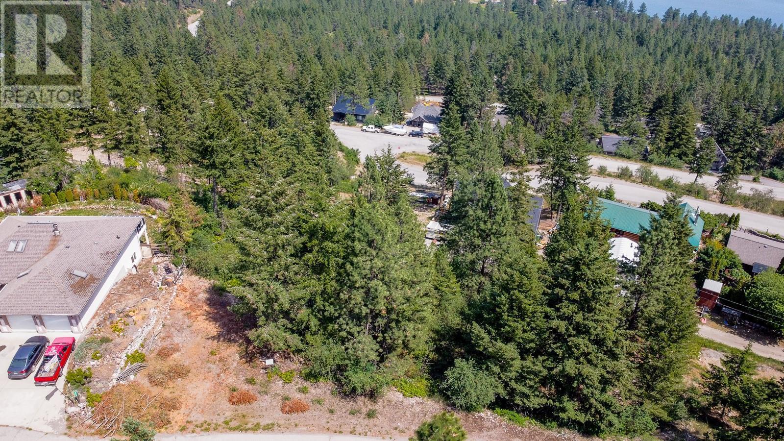 Aerial view. - 10579 Columbia Way, Vernon, BC