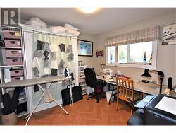 bedroom 3 used as a craft room -