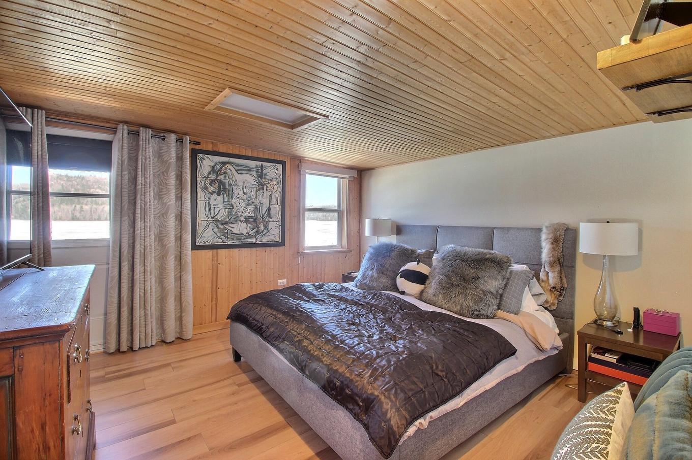 Primary bedroom - 264 Route 170, Sagard, QC - Indoor Photo Showing Bedroom