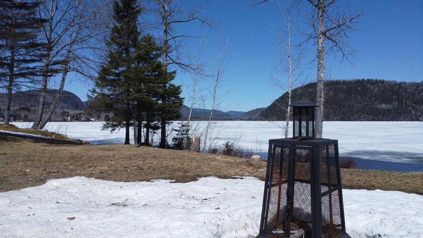 Backyard - 264 Route 170, Sagard, QC - Outdoor With View