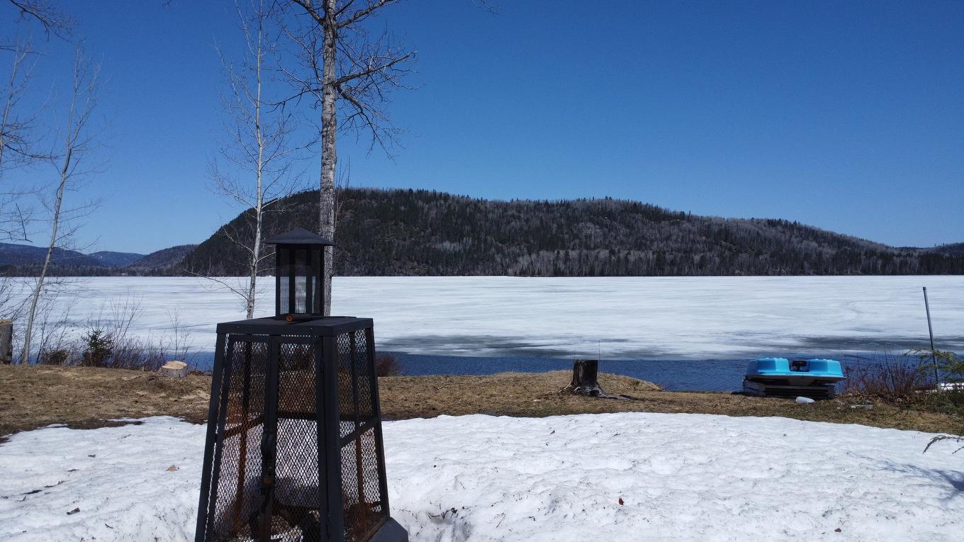 Backyard - 264 Route 170, Sagard, QC - Outdoor With Body Of Water With View