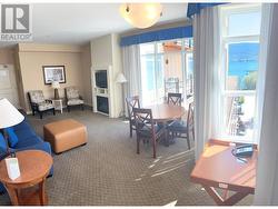 Unit view from the kitchen. -