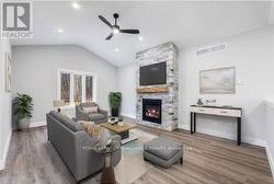 Virtually staged photo, photo of a different build -