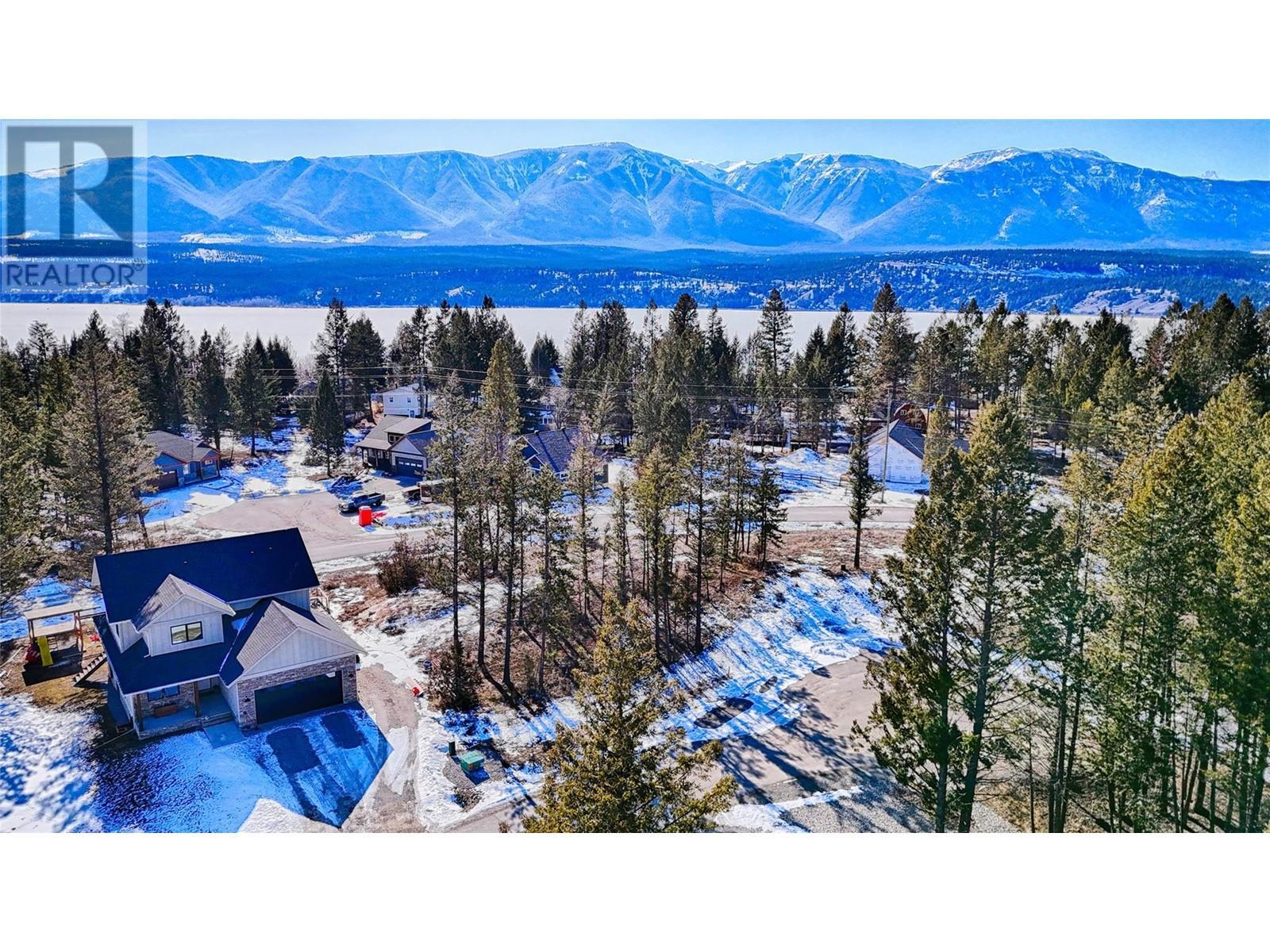 Lot 39 Kimpton Rise with Windermere Lake in the background - Lot 39 Kimpton Rise, Windermere, BC