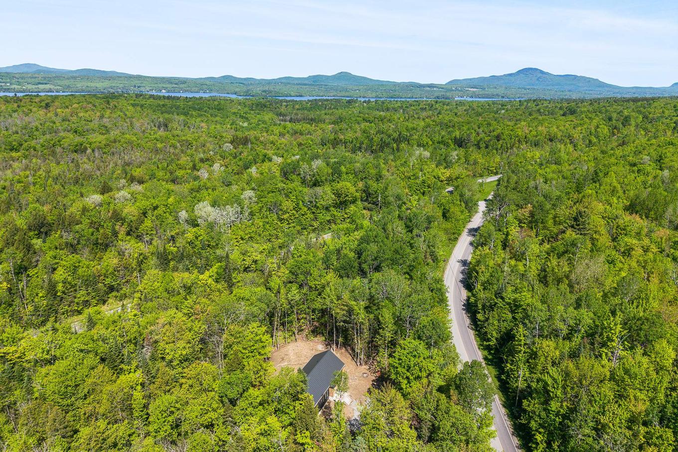 Aerial photo - 526 Ch. Laurendeau, Magog, QC - Outdoor With View