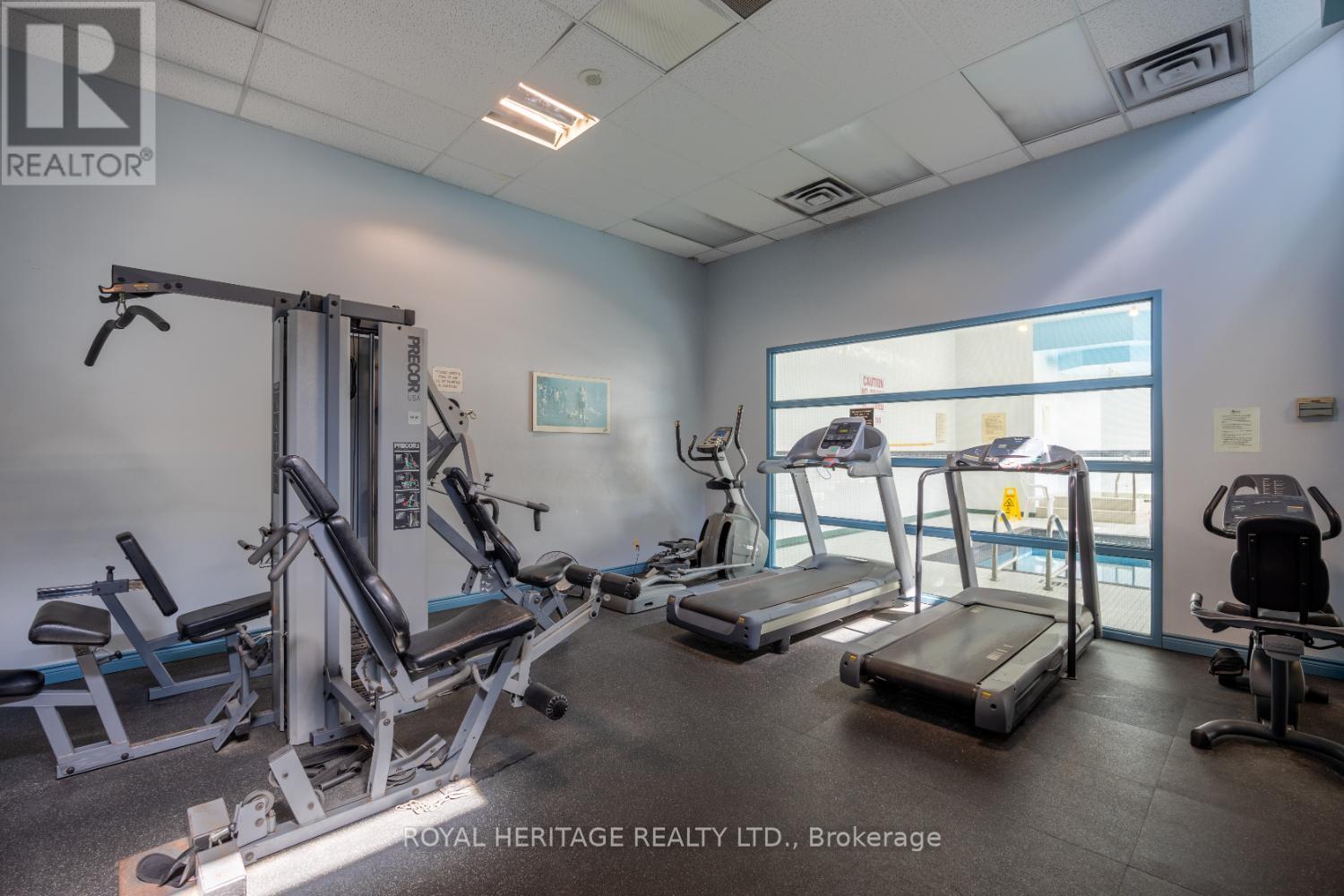 1003 - 90 Dale Avenue, Toronto, ON - Indoor Photo Showing Gym Room