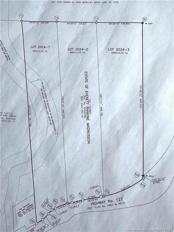 Lot 2024-2 Route 127, Chamcook, NB