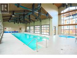 Indoor pool and hot tub -