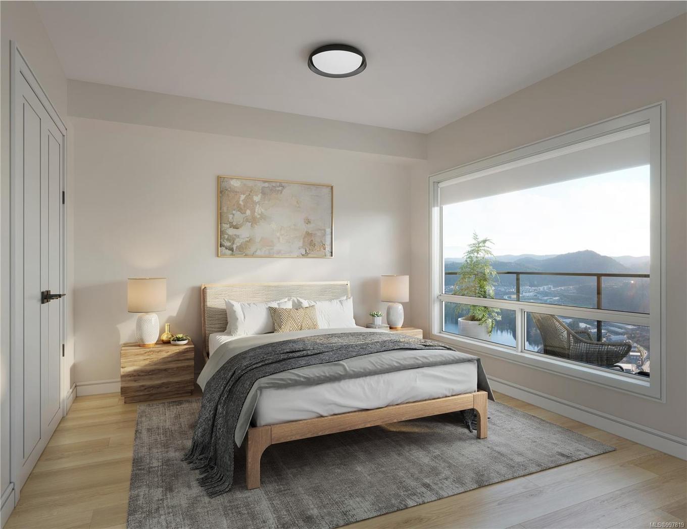 408-1810 Selenite Pl, Langford, BC - Indoor Photo Showing Bedroom