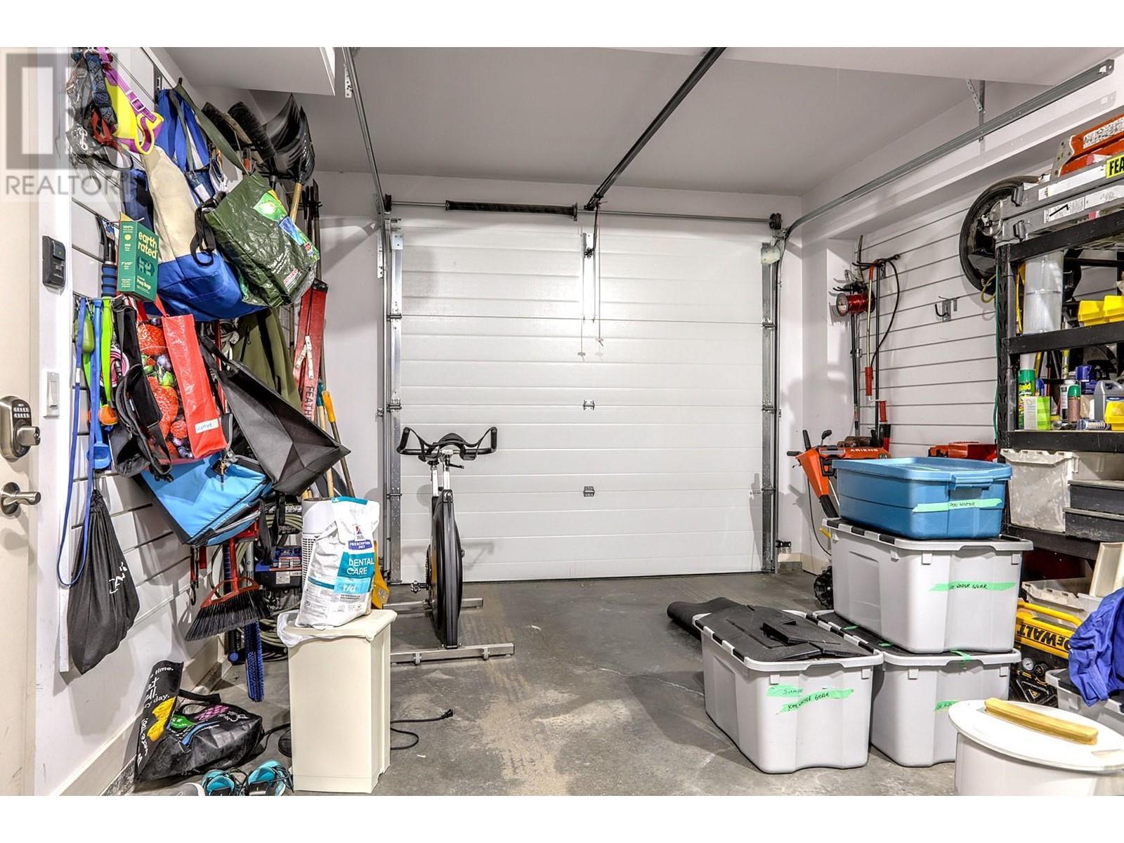 9834 Cathedral Drive, Silver Star, BC - Indoor Photo Showing Garage