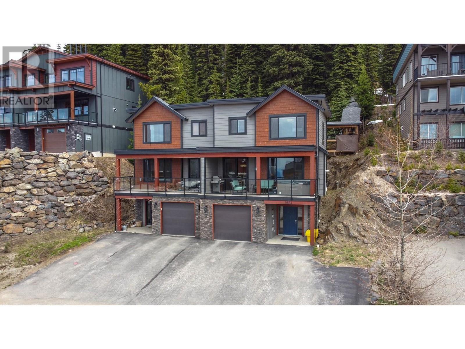 9834 Cathedral Drive, Silver Star, BC - Outdoor With Facade