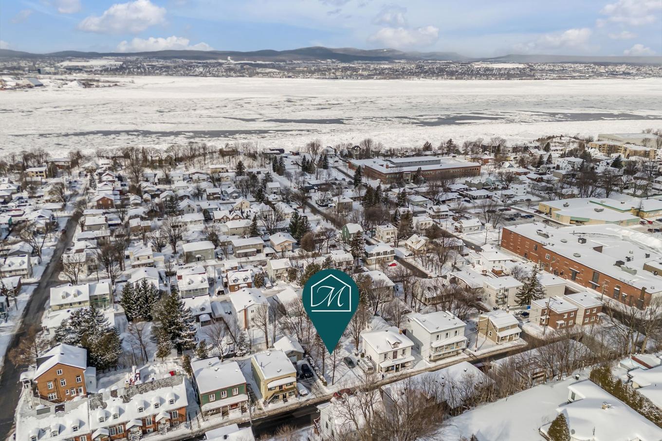 Photo aérienne - 157 Rue St-Joseph, Lévis (Desjardins), QC