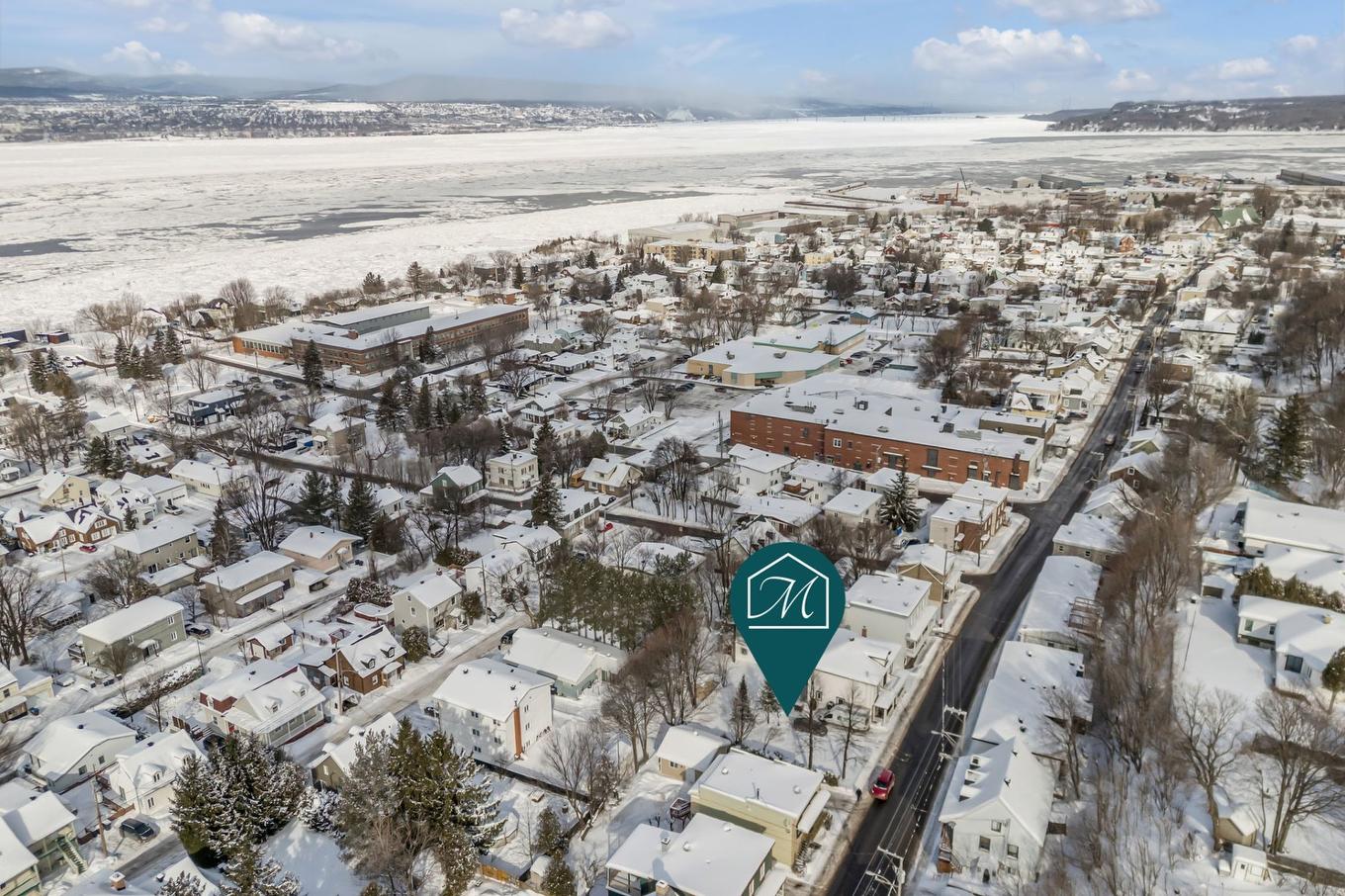 Photo aérienne - 157 Rue St-Joseph, Lévis (Desjardins), QC