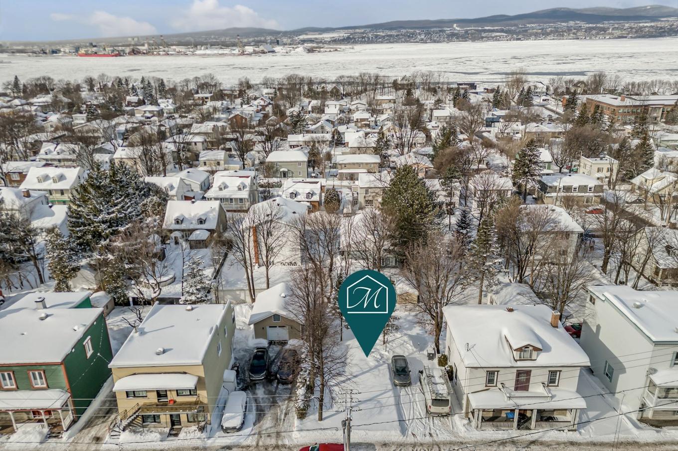 Photo aérienne - 157 Rue St-Joseph, Lévis (Desjardins), QC