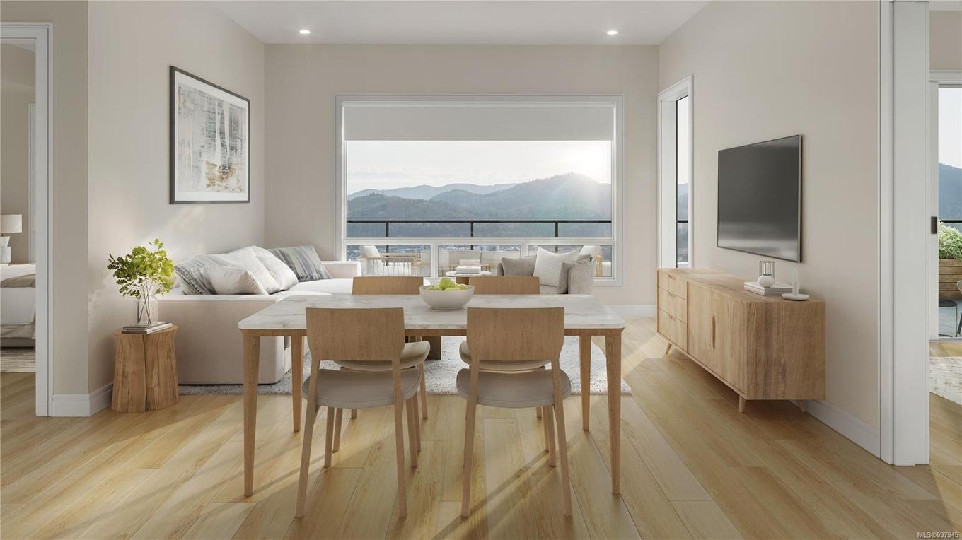 102-1810 Selenite Pl, Langford, BC - Indoor Photo Showing Dining Room