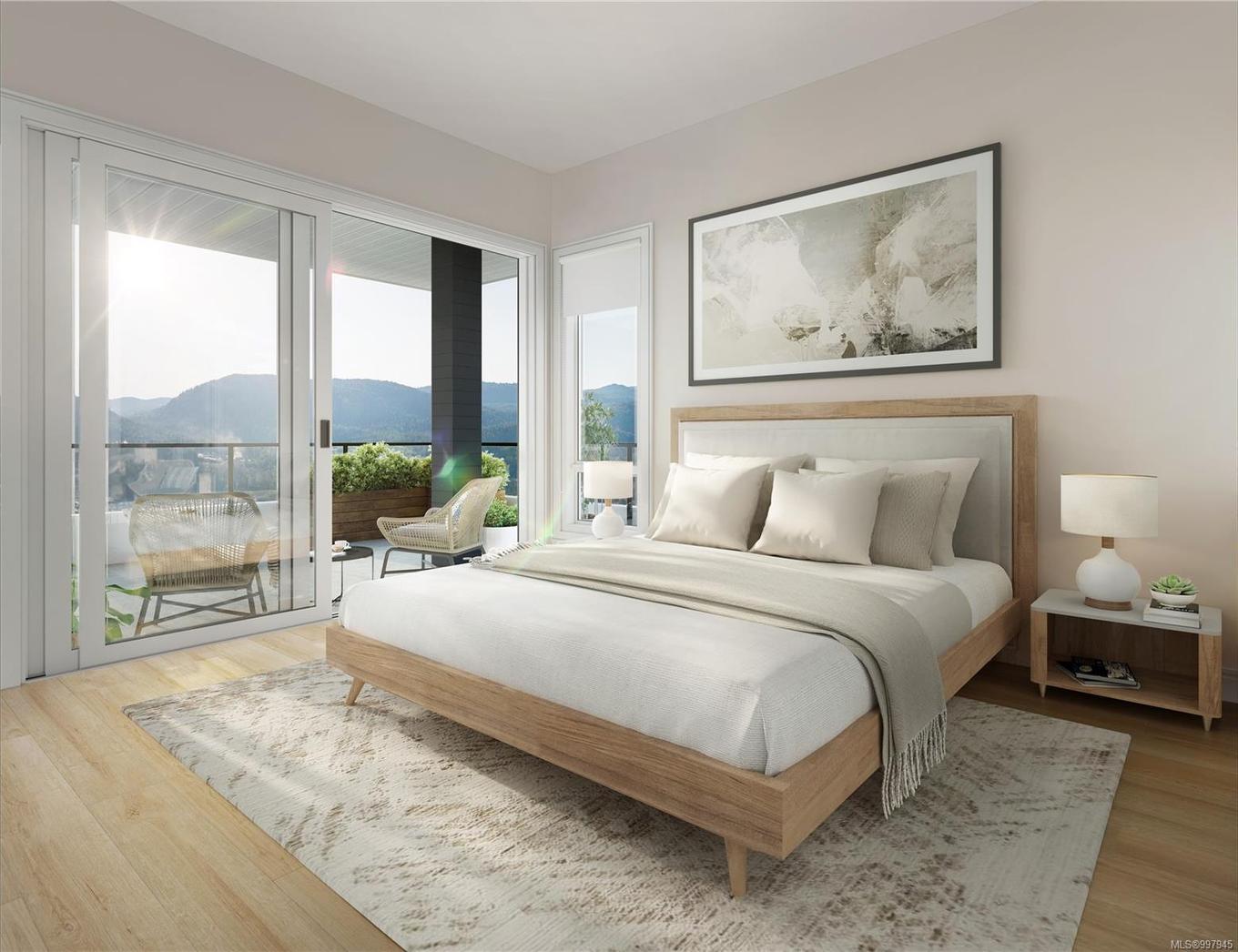 102-1810 Selenite Pl, Langford, BC - Indoor Photo Showing Bedroom