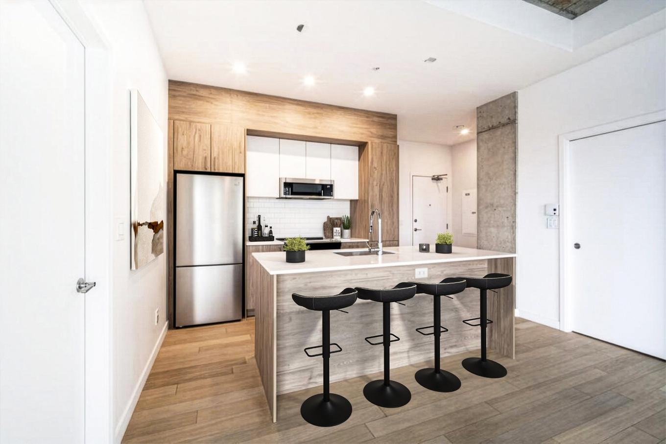 Cuisine - 517-3155 Av. Parkville, Montréal (Mercier/Hochelaga-Maisonneuve), QC - Indoor Photo Showing Kitchen