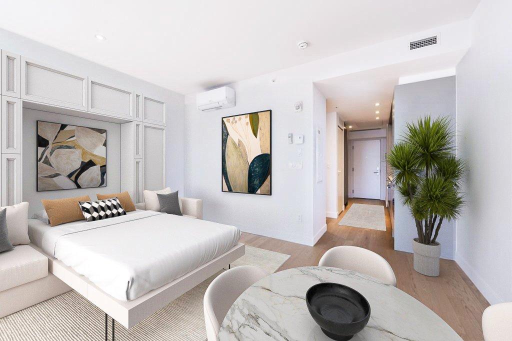 Overall view - 4605-1205 Place Phillips, Montréal (Ville-Marie), QC - Indoor Photo Showing Bedroom