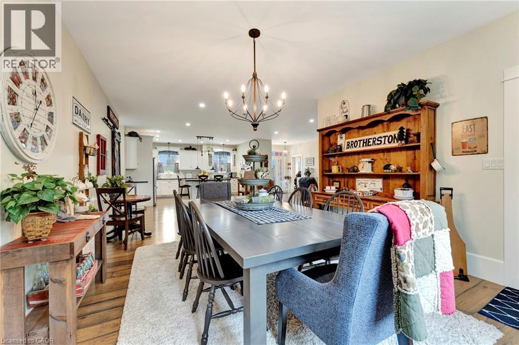 3034 Station Rd, Fordwich, ON - Indoor Photo Showing Dining Room