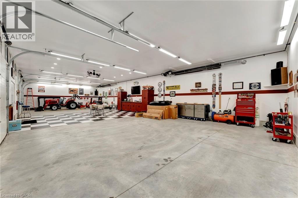 3034 Station Rd, Fordwich, ON - Indoor Photo Showing Garage