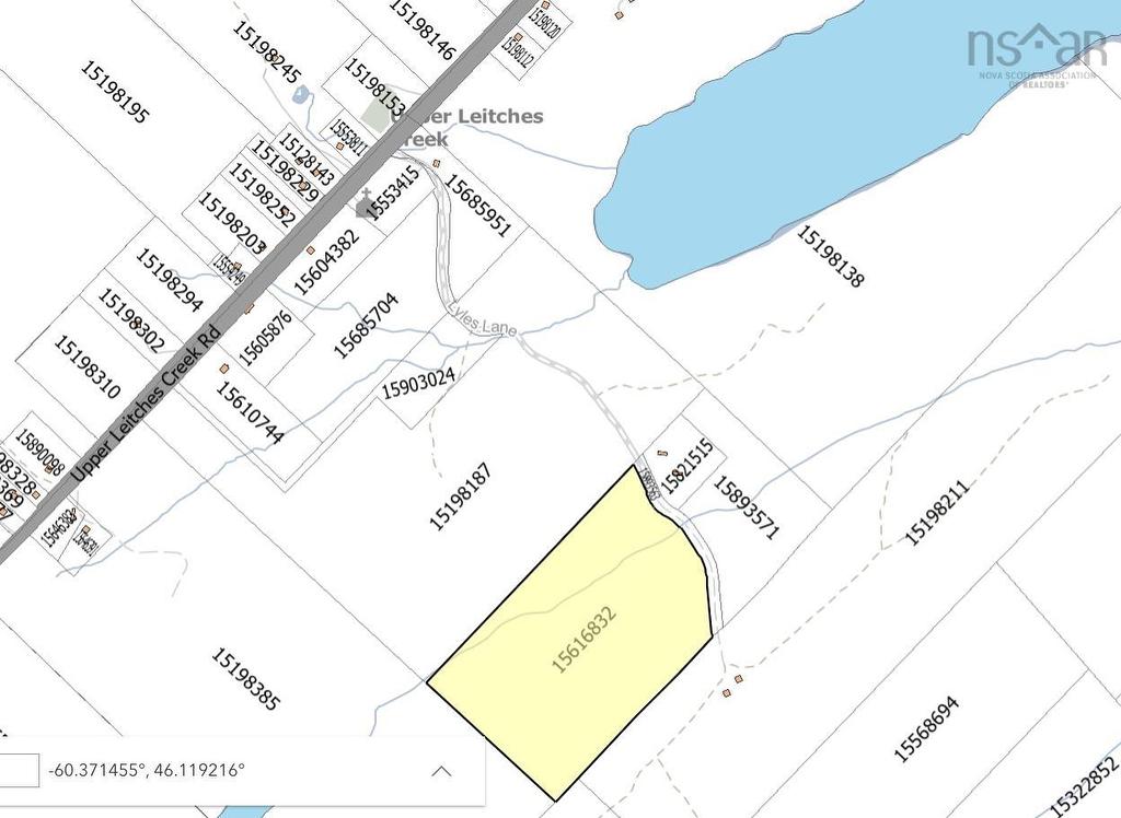 0 No Lyles Lane, Upper Leitches Creek, NS