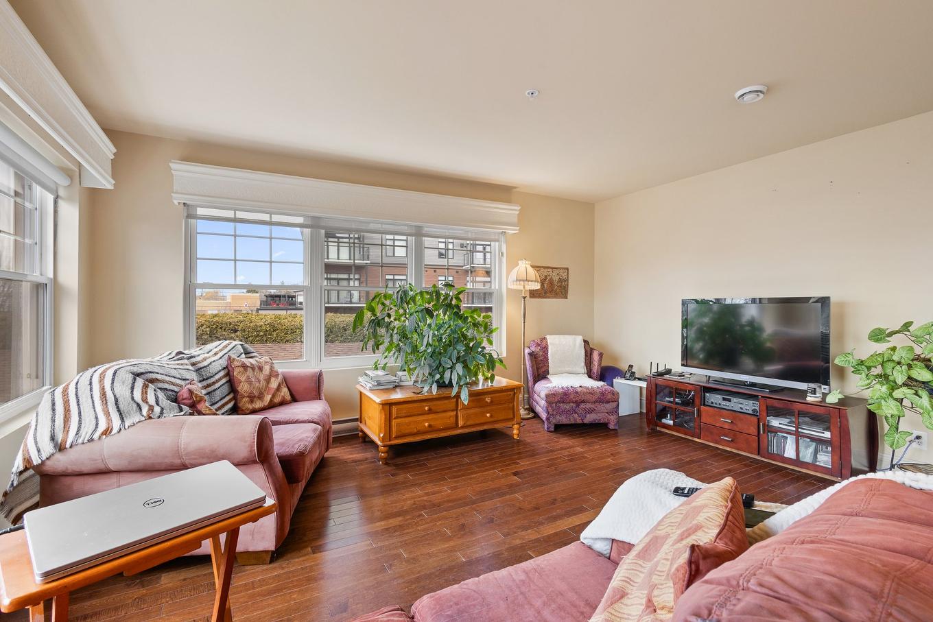 Living room - 201-35 Rue Du Quai, Magog, QC - Indoor Photo Showing Living Room