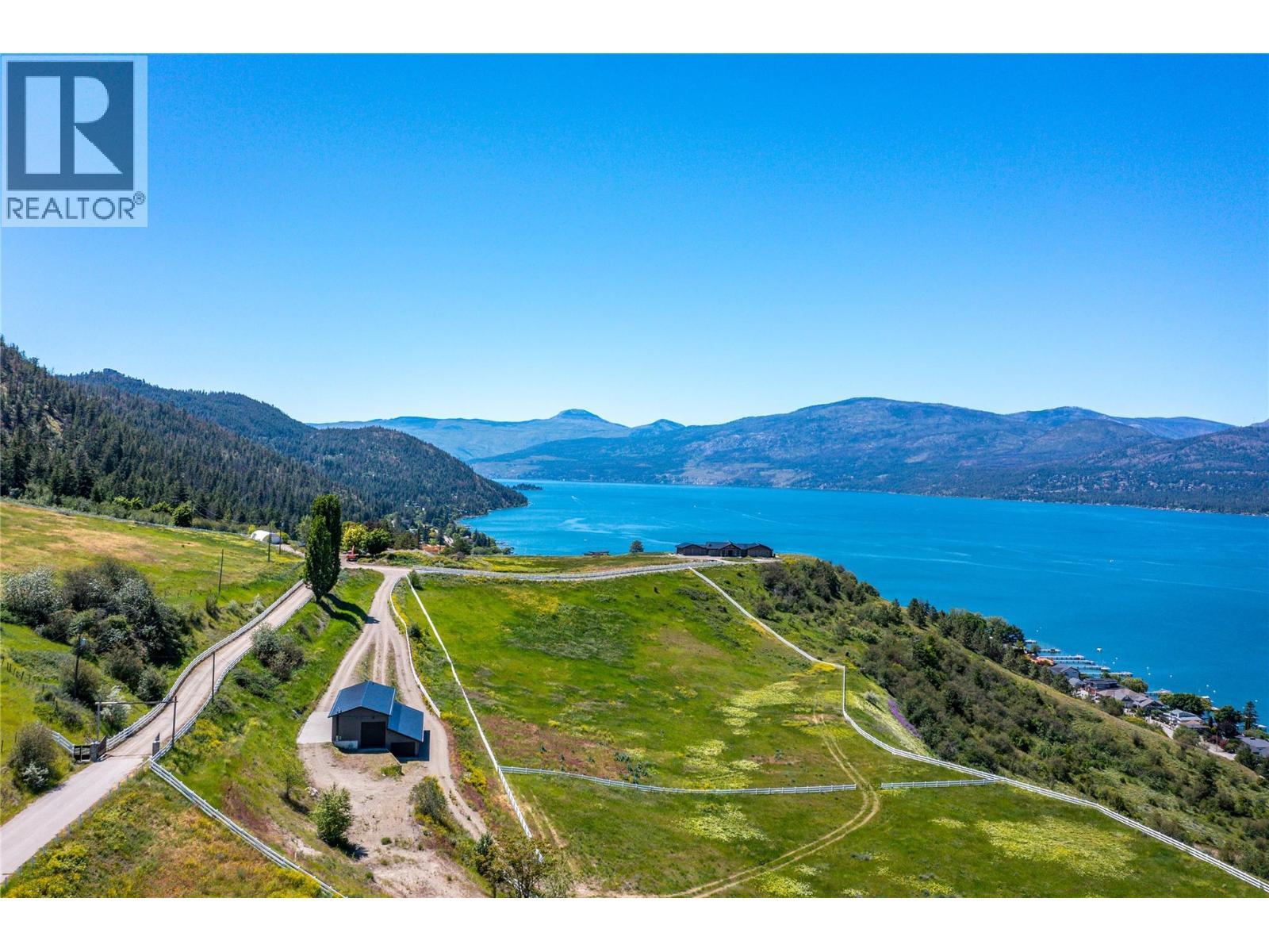 8399 Bench Row Road, Vernon, BC - Outdoor With Body Of Water With View