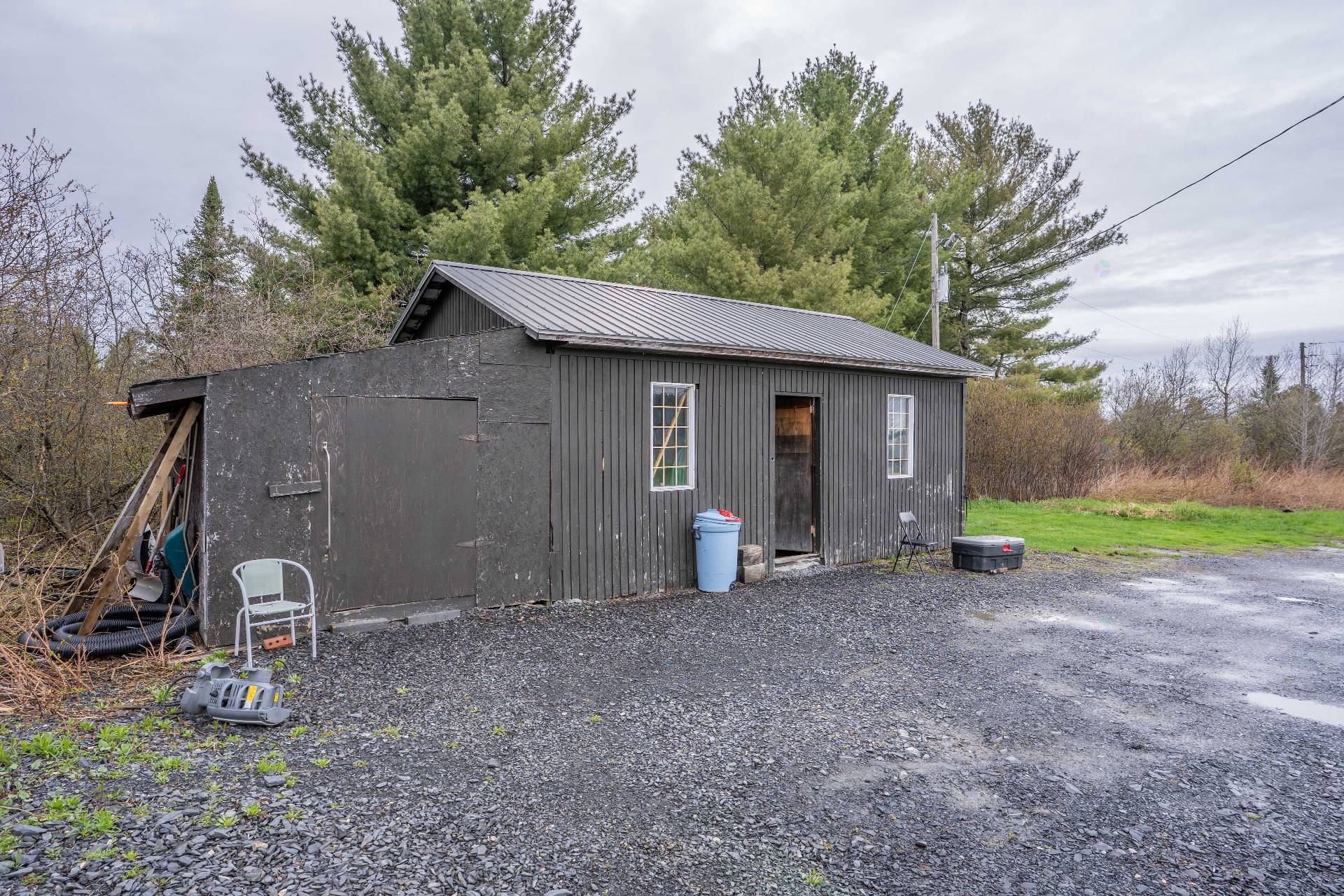 Garage - 121 8E Rue, Saint-Prosper, QC - Outdoor