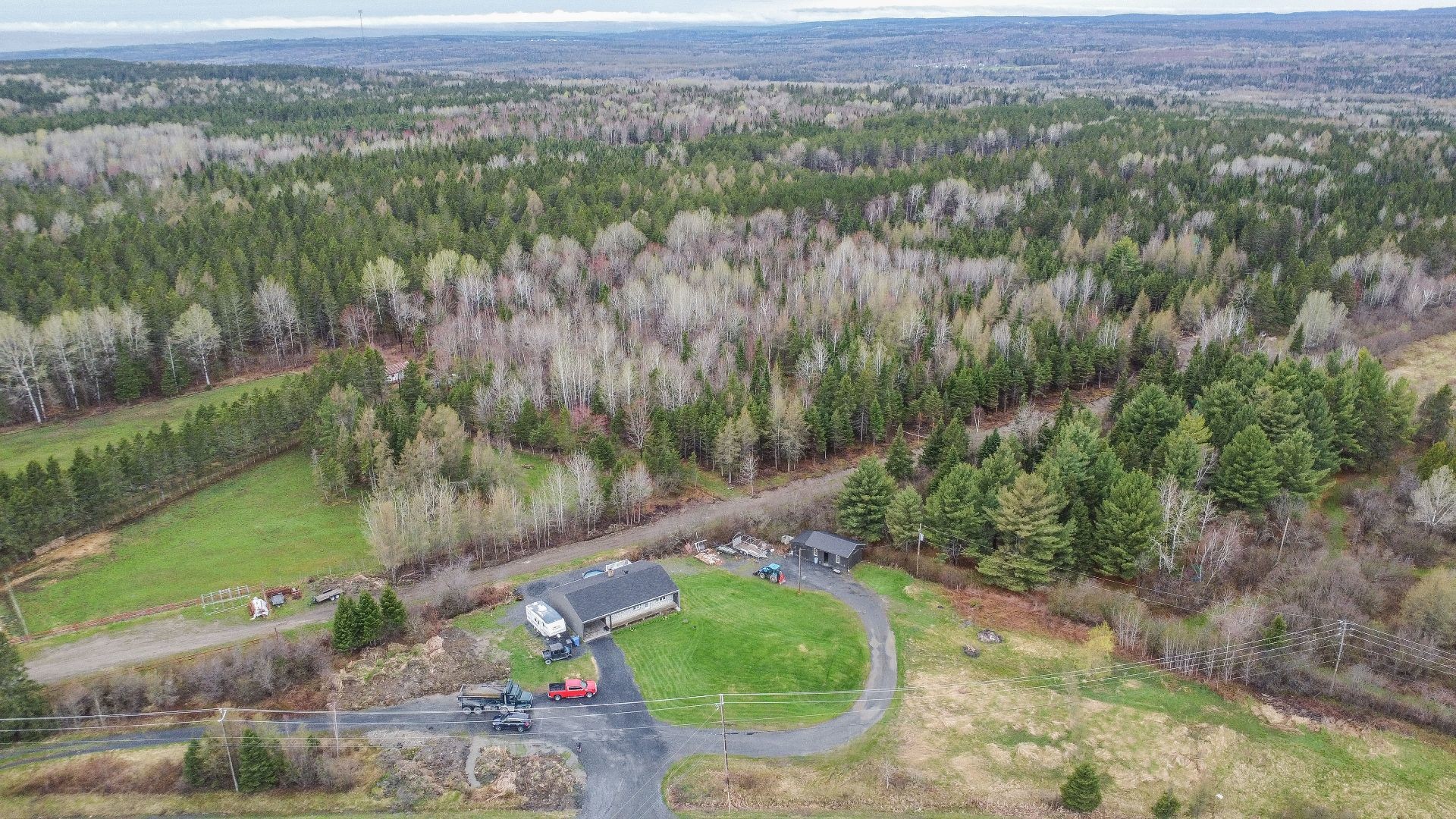 Overall view - 121 8E Rue, Saint-Prosper, QC - Outdoor With View