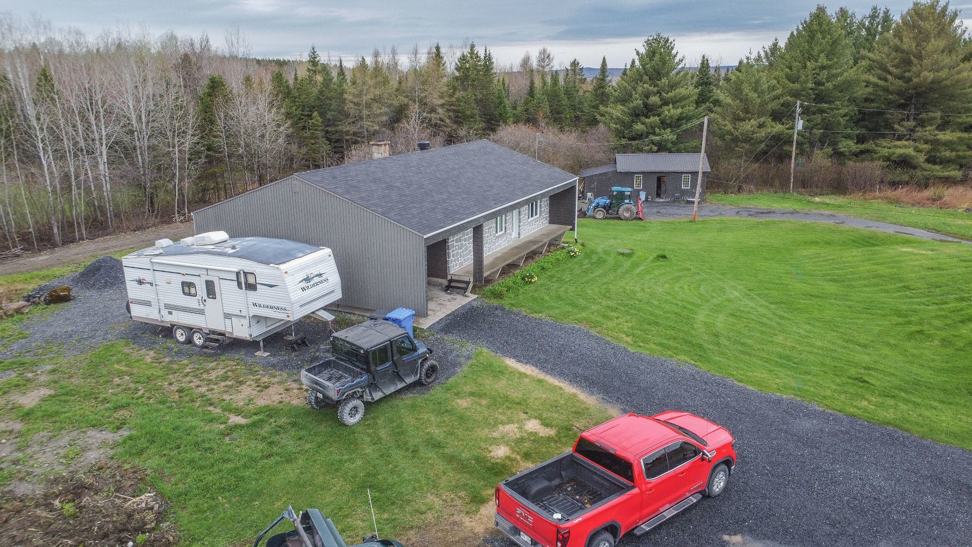 Front of Structure - 121 8E Rue, Saint-Prosper, QC - Outdoor