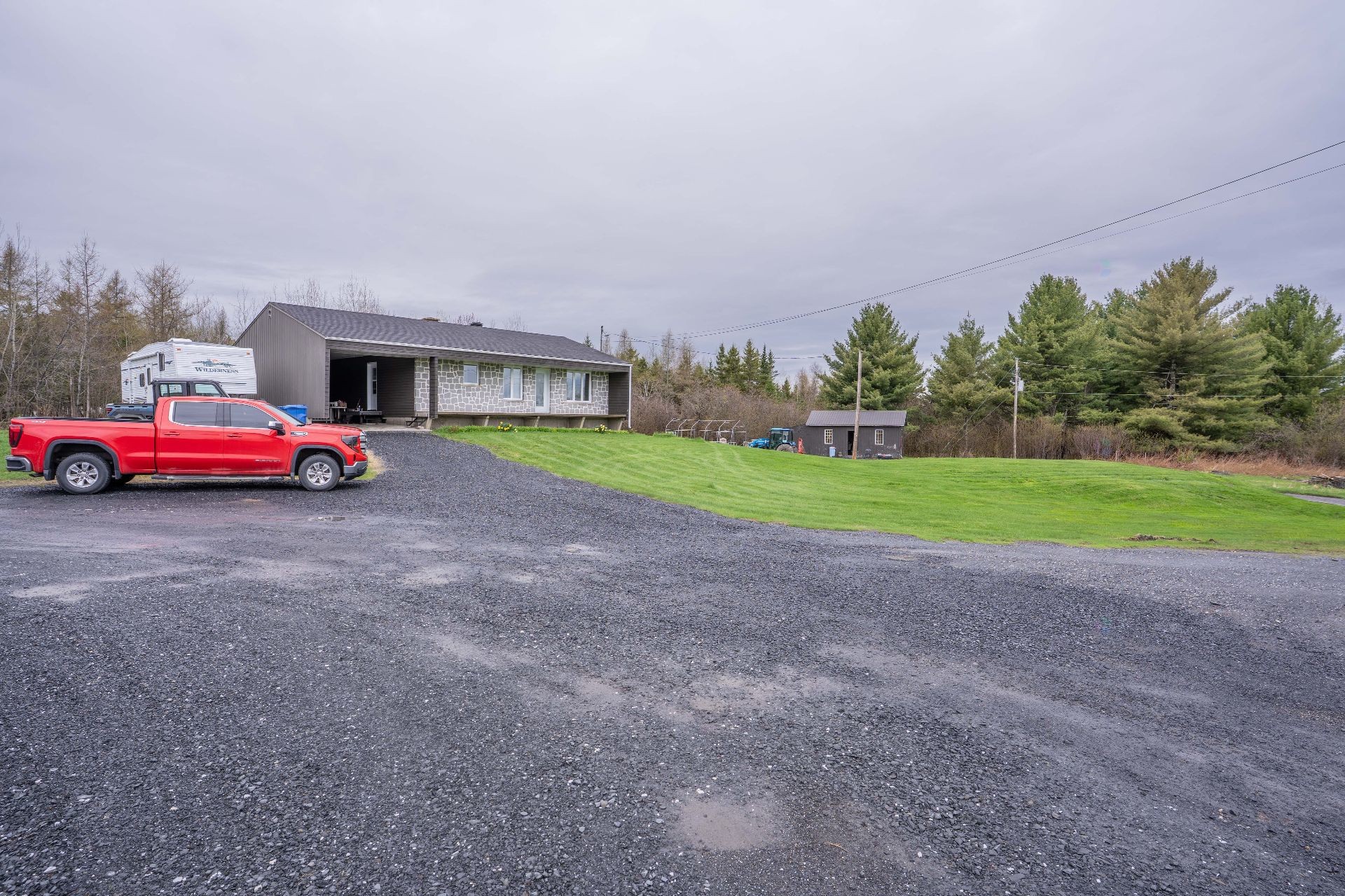 Front of Structure - 121 8E Rue, Saint-Prosper, QC - Outdoor