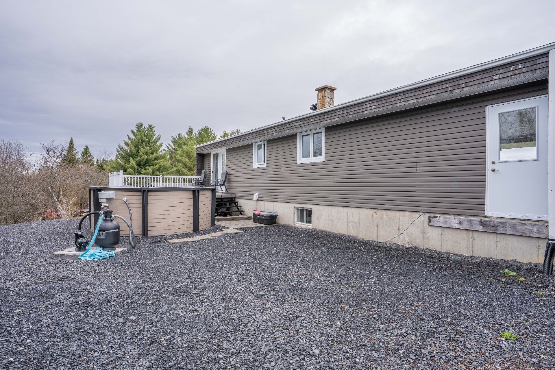 Back of Structure - 121 8E Rue, Saint-Prosper, QC - Outdoor With Exterior