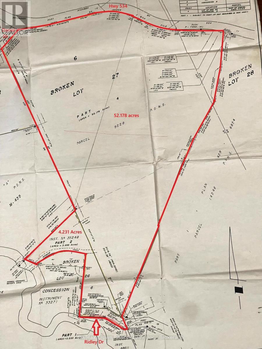 0 534 Hwy Highway, Parry Sound Remote Area (Restoule), ON