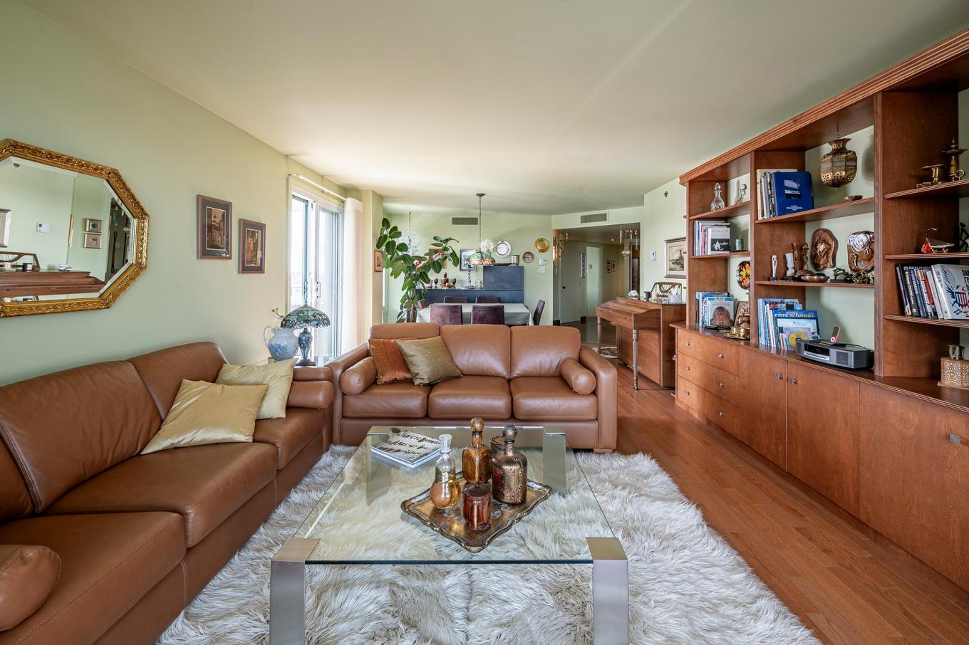 Salon - 1301-5115 Boul. De L'Assomption, Montréal (Rosemont/La Petite-Patrie), QC - Indoor Photo Showing Living Room
