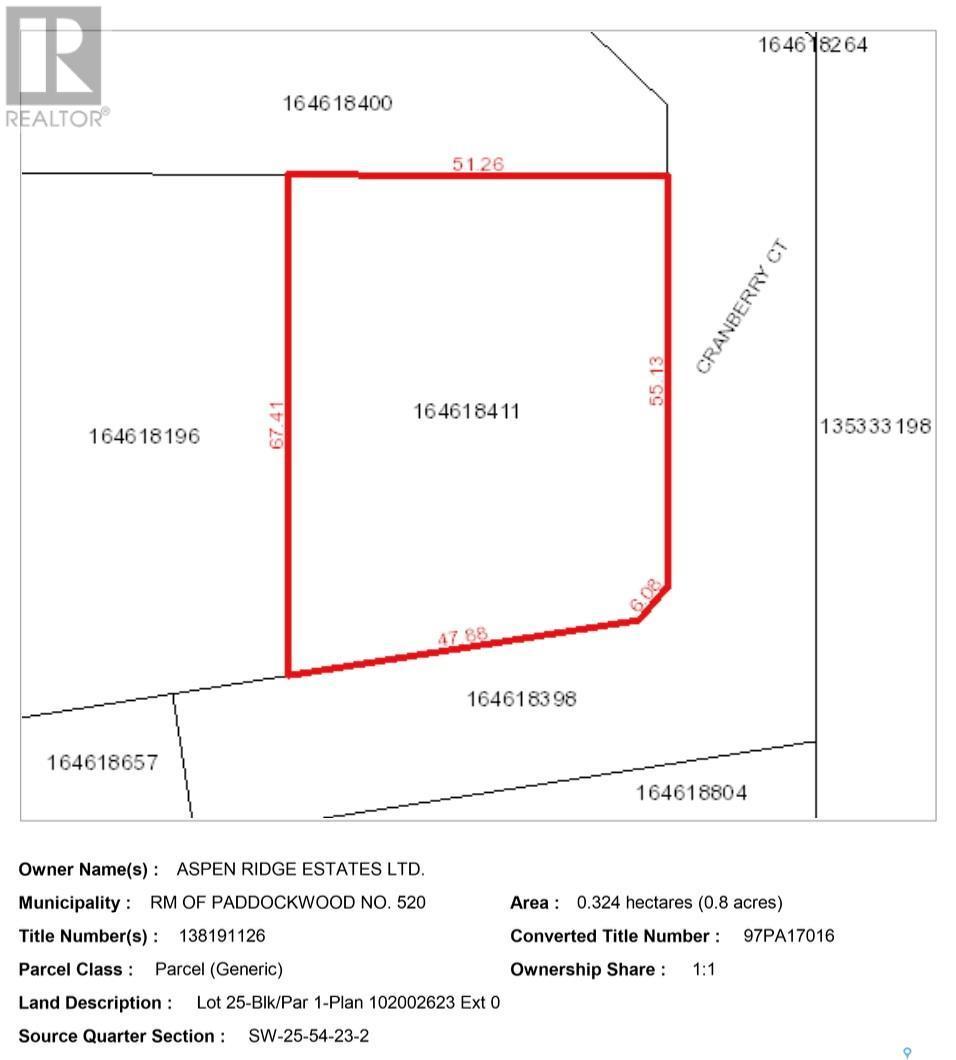 49 Cranberry Court, Paddockwood Rm No. 520, SK