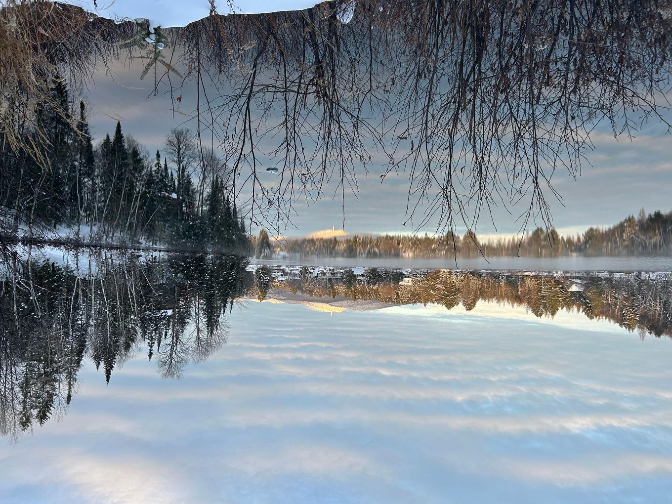 Extérieur - 385 Ch. Du Lac-Équerre, Lac-Supérieur, QC - Outdoor With Body Of Water With View