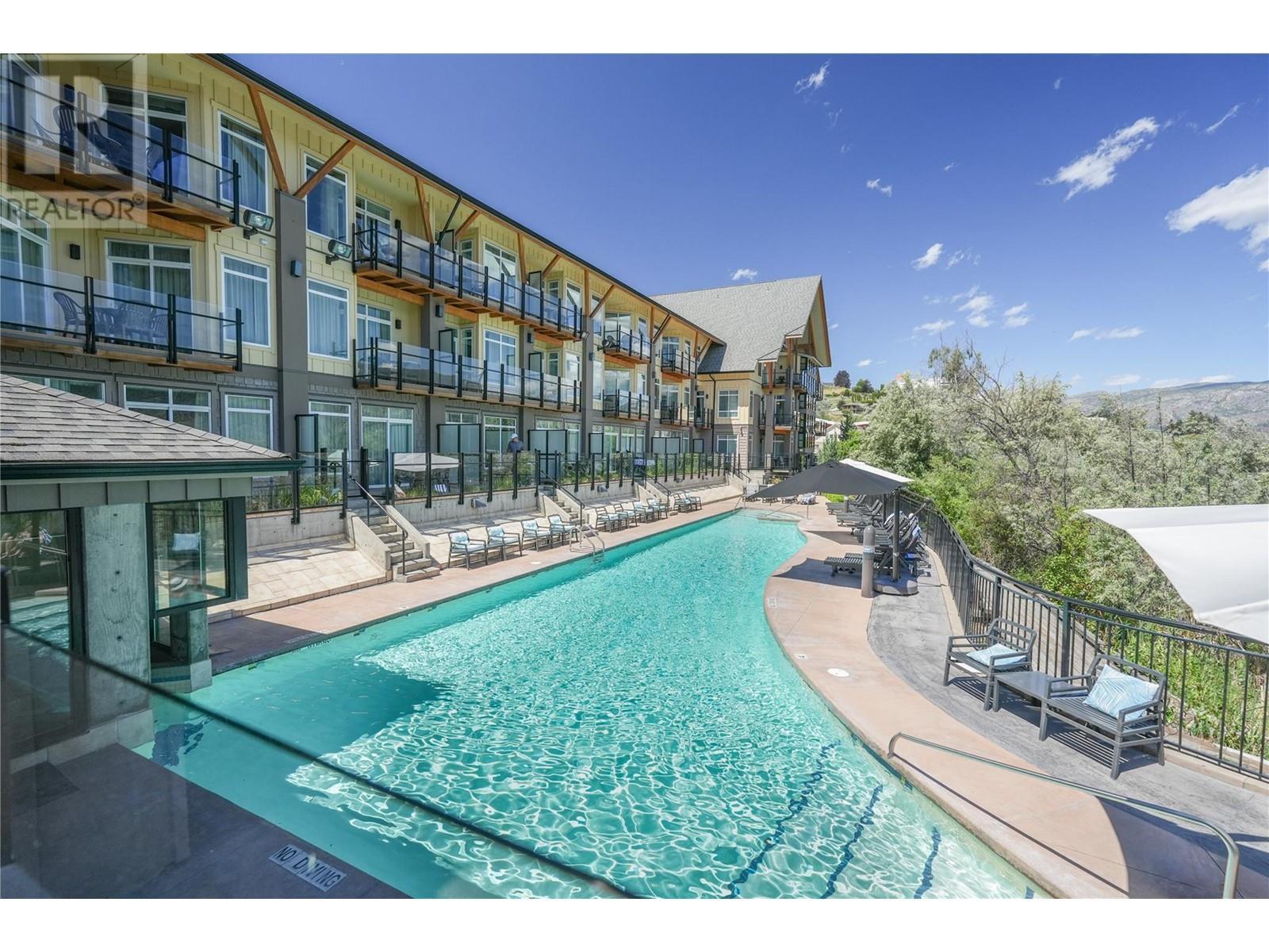 12811 Lakeshore Drive S Unit# 410/411, Summerland, BC - Outdoor With In Ground Pool