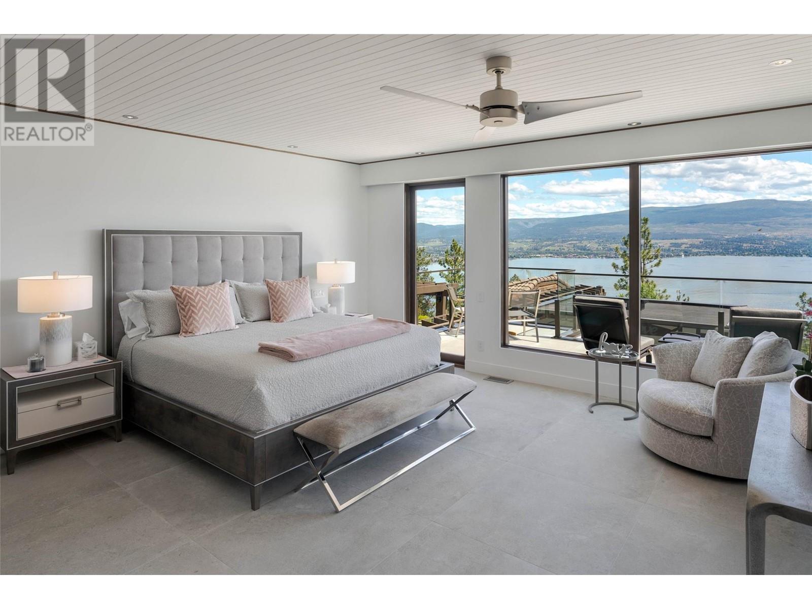 Third bedroom on upper level - 2463 Thacker Drive, West Kelowna, BC - Indoor Photo Showing Bedroom