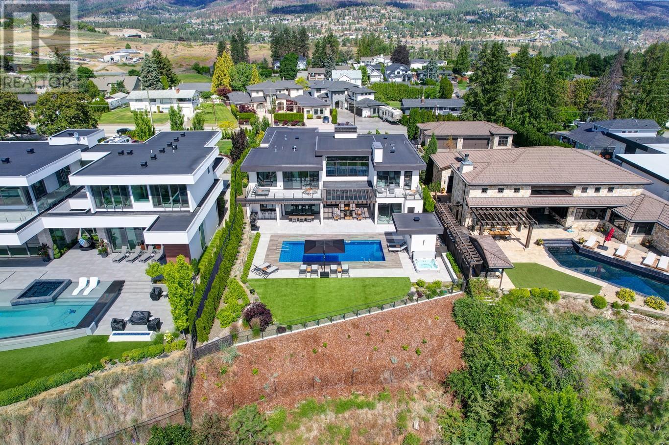 2463 Thacker Drive, West Kelowna, BC - Outdoor With In Ground Pool With View