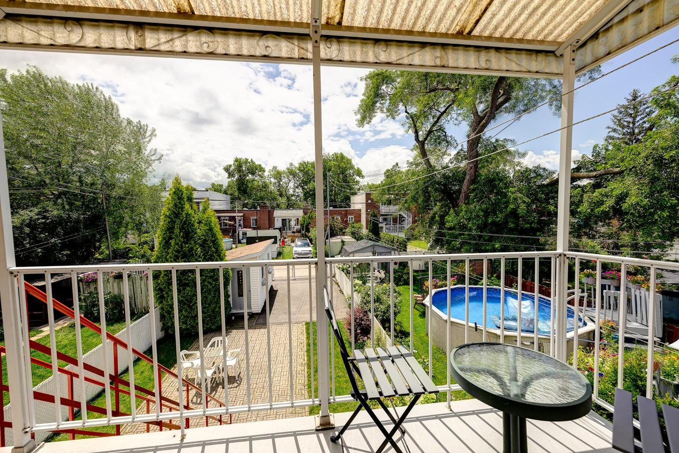 Balcony - 2184 Av. Lebrun, Montréal (Mercier/Hochelaga-Maisonneuve), QC - Outdoor With Deck Patio Veranda With Exterior
